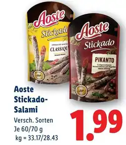 Lidl Aoste Stickado Salami Angebot