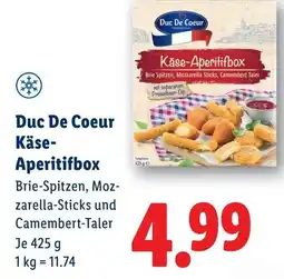 Lidl Duc De Coeur Käse Aperitifbox Angebot