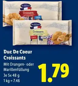 Lidl Duc De Coeur Croissants Angebot