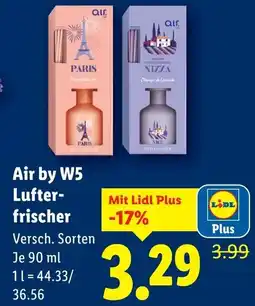 Lidl Air by W5 Lufter frischer Angebot