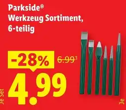 Lidl Parkside Werkzeug Sortiment Angebot