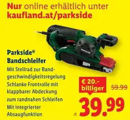 Lidl Parkside Bandschleifer Angebot