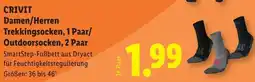Lidl Crivit damen herren trekkingsocken 1 Angebot