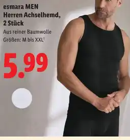 Lidl Esmara men herren achselhemd Angebot