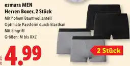 Lidl Esmara men herren boxer Angebot