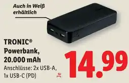 Lidl Tronic powerbank Angebot