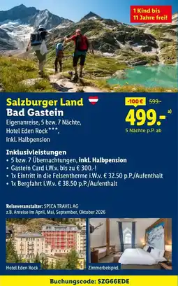 Lidl Salzburger Land Bad Gastein Angebot