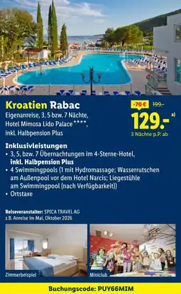 Lidl Kroatien Rabac Angebot