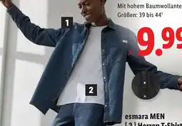 Lidl Esmara men herren jeanshemd Angebot