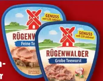 Lidl Rügenwalder Mühle Teewurst Angebot