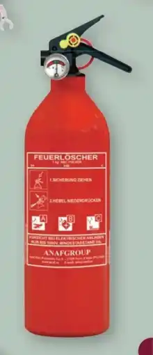 Lidl Anaf Group Pulver-Feuerlöscher Angebot
