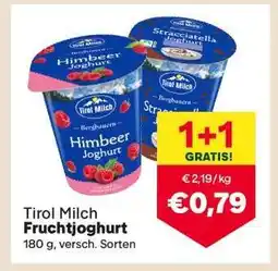MPreis Tirol Milch Fruchtjoghurt Angebot