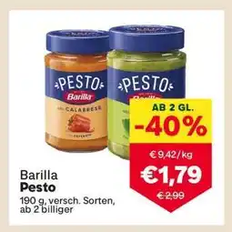 MPreis Barilla Pesto Angebot