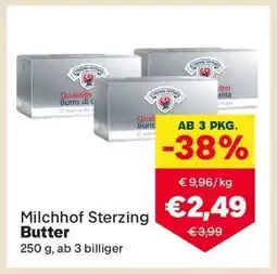 MPreis Milchhof Sterzing Butter Angebot