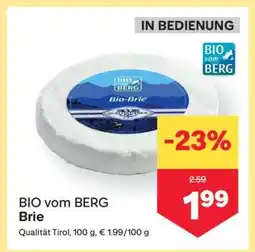 MPreis BIO vom BERG Brie Angebot