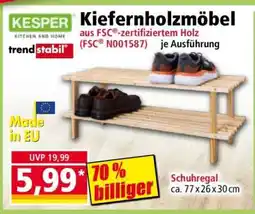 Norma Schuhregal Angebot