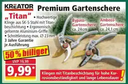 Norma KREATOR Premium Gartenschere Angebot
