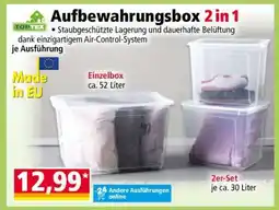 Norma Aufbewahrungsbox 2 in 1 Angebot