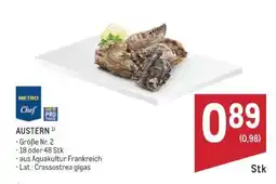 Metro AUSTERN Angebot