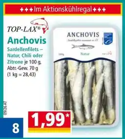 Norma TOP-LAX Anchovis Angebot