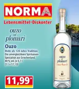 Norma Ouzo of Plomari Angebot