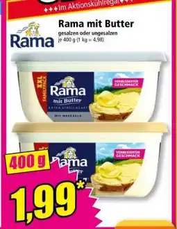 Norma Rama mit Butter Angebot