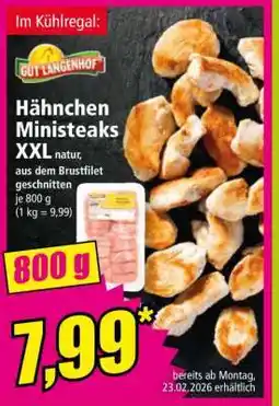 Norma Hähnchen Ministeaks XXL Angebot