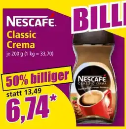 Norma Nescafé Classic/Crema Angebot