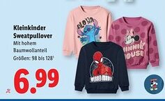 Lidl Kleinkinder Sweatpullover Angebot
