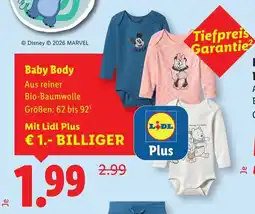 Lidl Baby Body Angebot