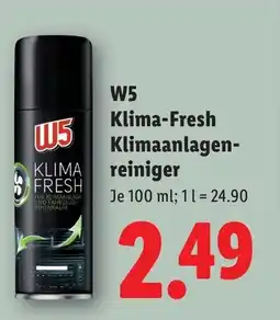 Lidl Klima-Fresh Klimaanlagen- reiniger Angebot