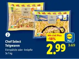Lidl Chef Select Teigwaren Angebot