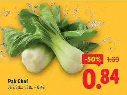 Lidl Pak Choi Angebot