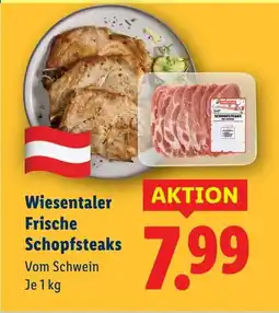 Lidl Wiesentaler Frische Schopfsteaks Angebot