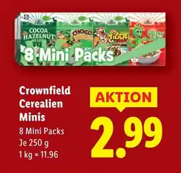 Lidl Crownfield Cerealien Minis Angebot