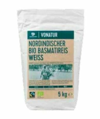 Transgourmet Bio Basmatireis Natur Angebot
