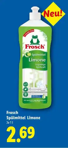 Lidl Frosch Spülmittel Limone Angebot