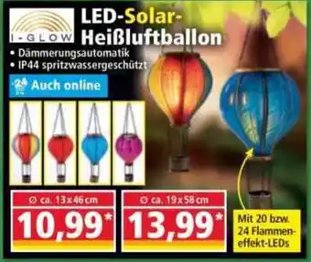 Norma LED-Solar Heißluftballon Angebot