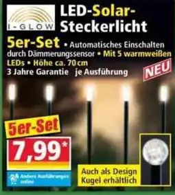 Norma LED-Solar Steckerlicht Angebot