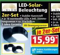 Norma LED-Solar Beleuchtung Angebot