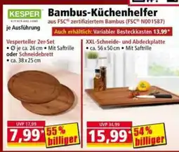 Norma Bambus-Küchenhelfer Angebot