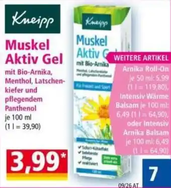 Muskel Aktiv Gel