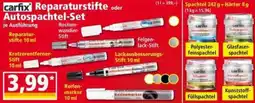 Norma Reparaturstifte oder Autospachtel-Set Angebot