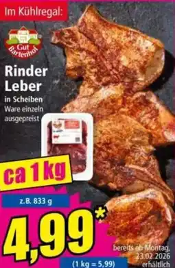 Norma Rinder Leber Angebot