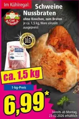 Norma Schweine Nussbraten Angebot