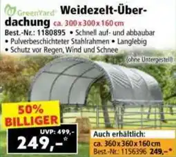 Norma Weidezelt-Über- dachung Angebot