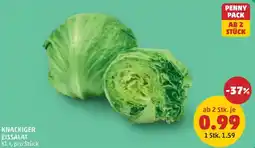 PENNY Knackiger eissalat Angebot