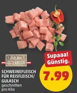 PENNY Schweinefleisch für reisfleisch Angebot