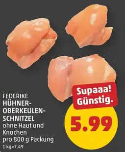 PENNY Hühner oberkeulen schnitzel Angebot