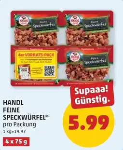 PENNY Handl feine speckwürfel Angebot